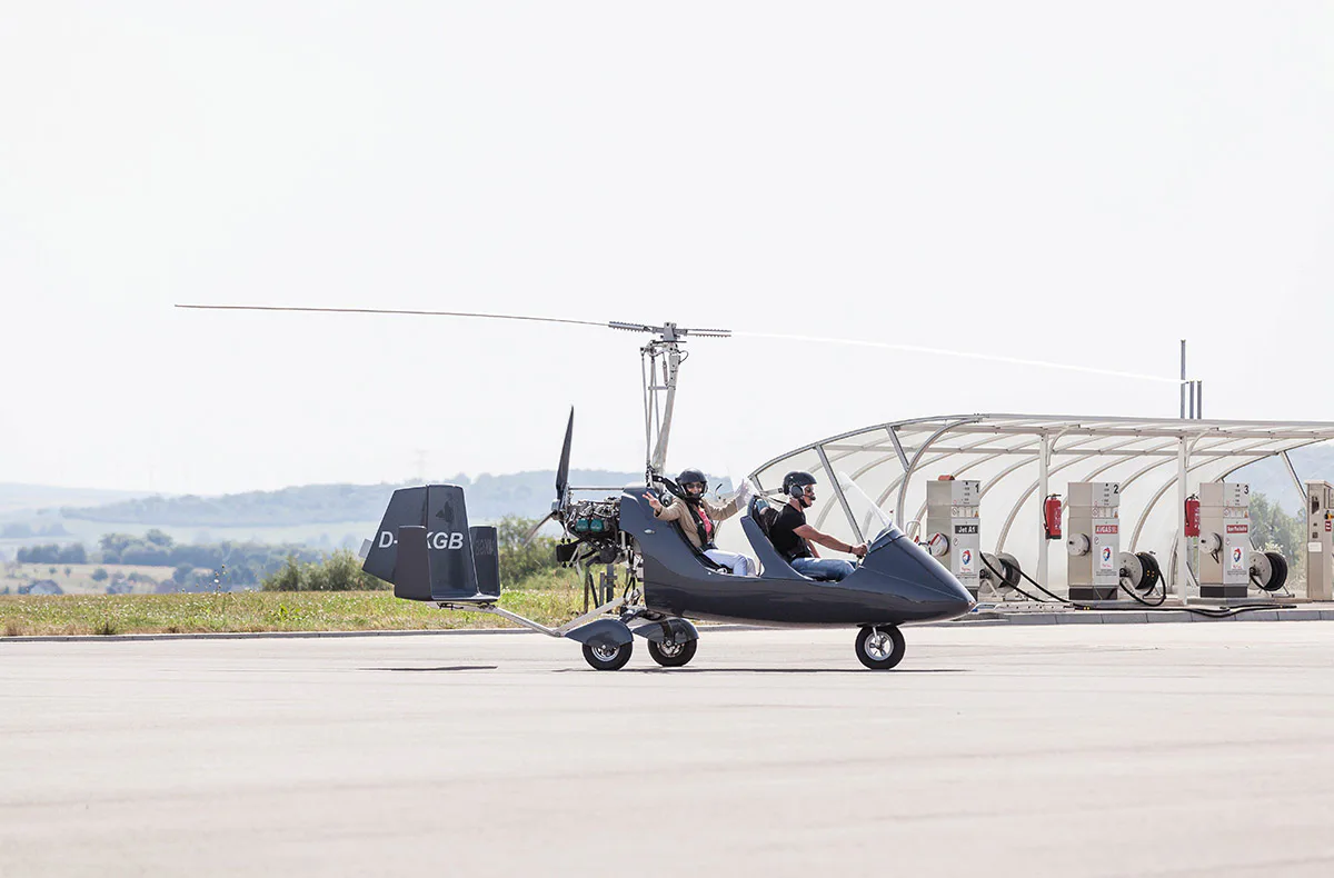 Tragschrauber selber fliegen Hockenheim (30 Min.) - 1