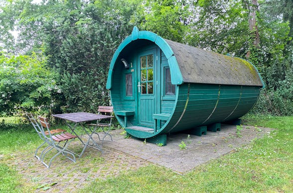 Übernachtung im Fass Lübben für 2 (1 Nacht)