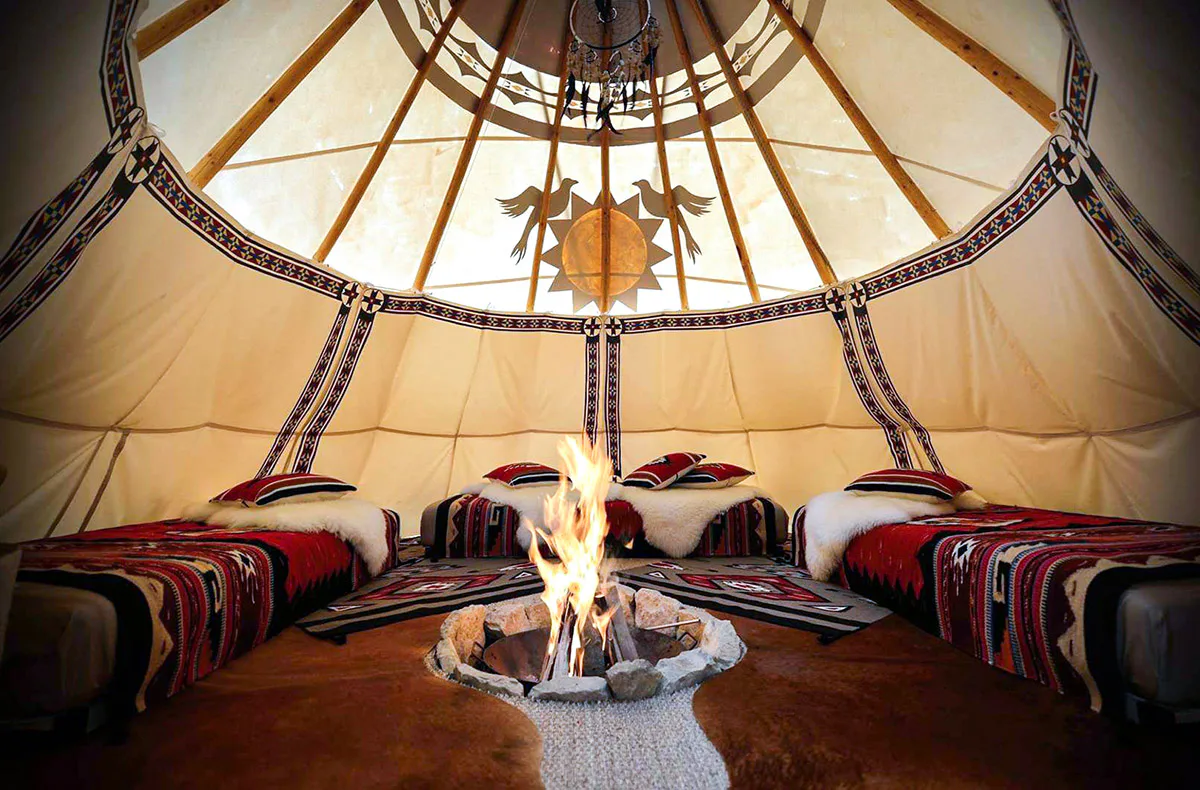 Übernachtung im Tipi Bad Salzungen für 2 (1 Nacht) - 1