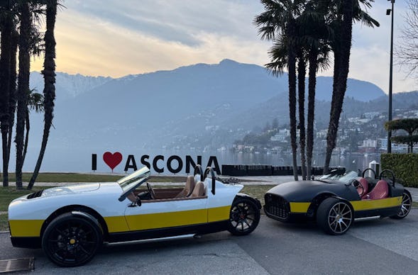 Vanderhall Roadster Fahrt ab Locarno (Morning Ride 3h)