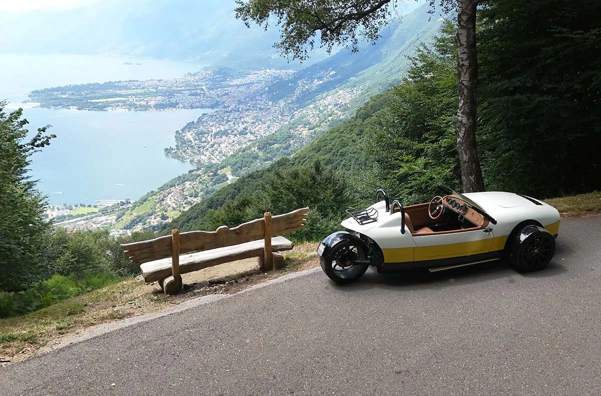 Vanderhall Roadster Fahrt ab Locarno (Valley Ride 5h) - 1