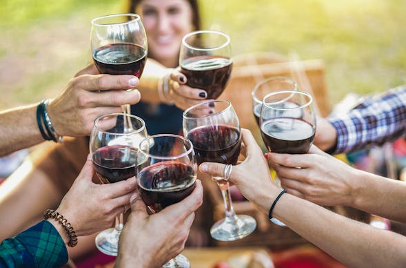 VW Bulli Tour Bochum mit Wein-Tasting