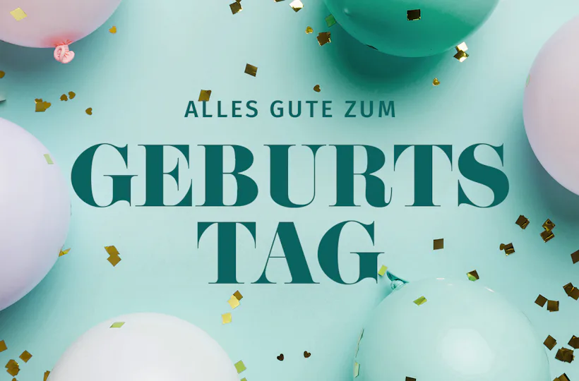 Flexibles Geschenk Alles Gute